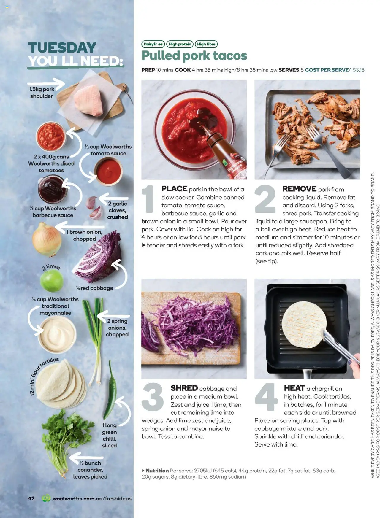 Woolworths catalogue - valid from 01.07.2025 | Page: 42 | Products: Tomatoes, Mayonnaise, Sauce, Garlic