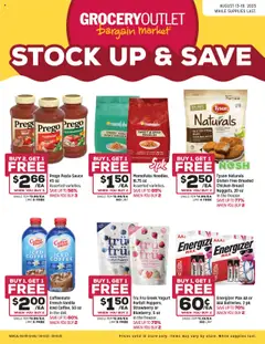 Preview of Grocery Outlet weekly ads valid from 13.08.2025