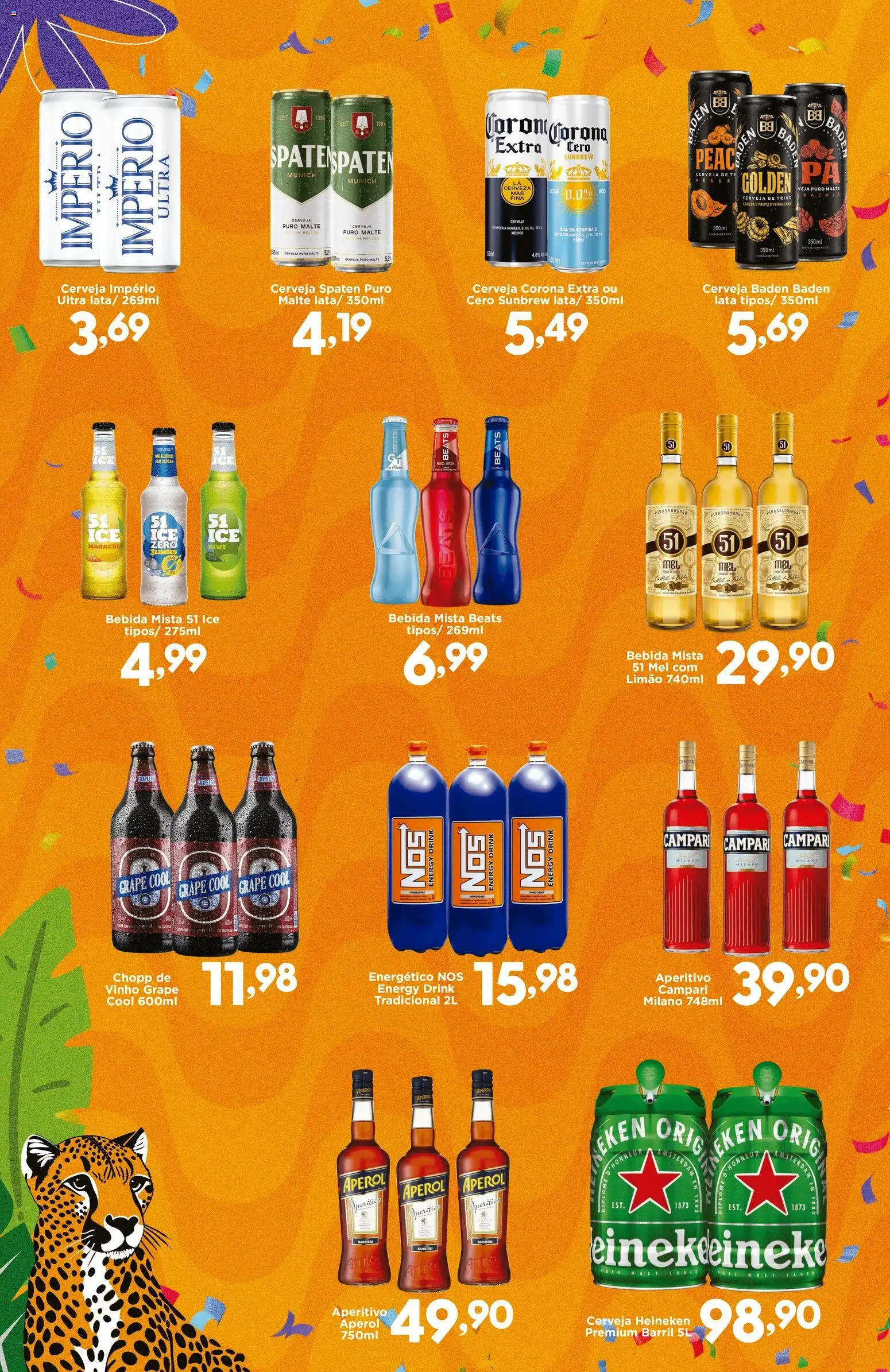 Confiança Folheto - válido de 09.02.2026 | Página: 6 | Produtos: Energético, Cerveja, Mel, Canela