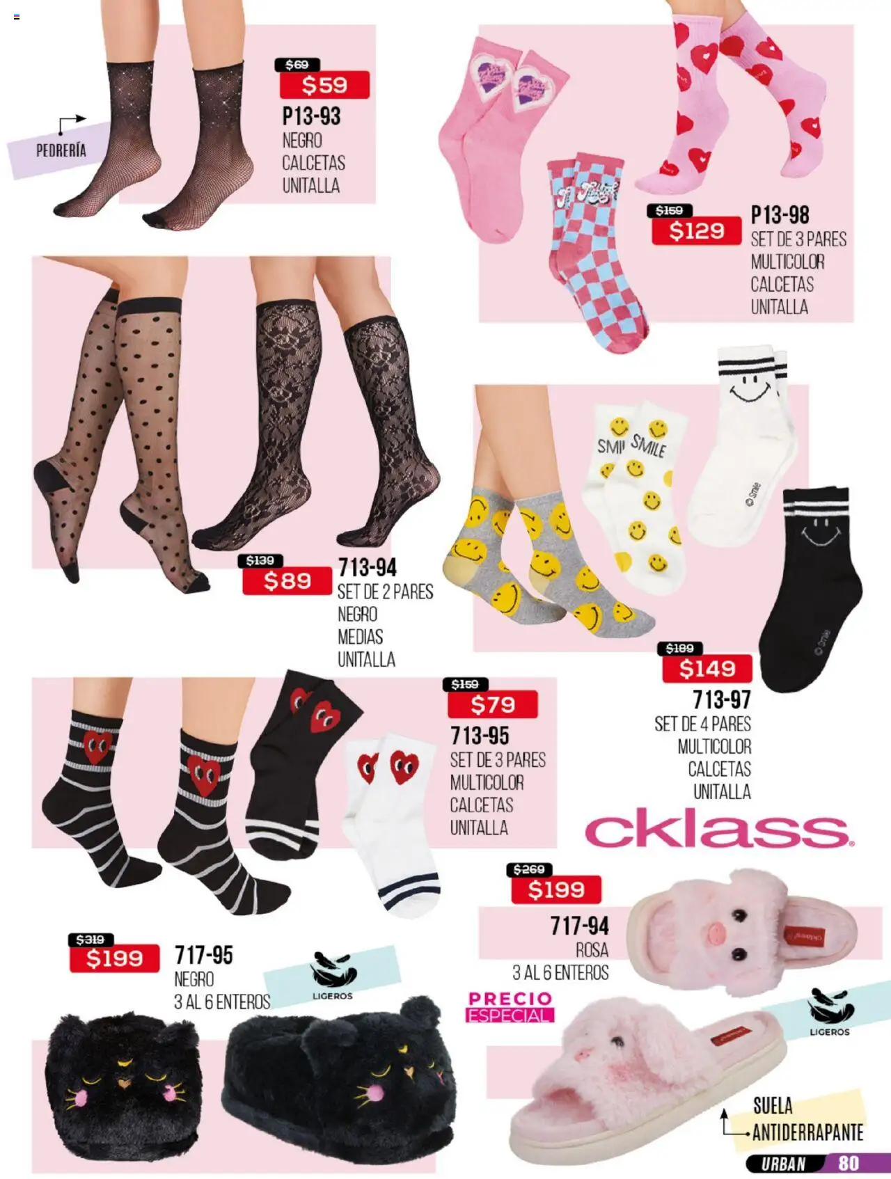 Nuevas ofertas de Cklass válidas en toda la República Mexicana desde el 30.05.2025. ¡Encuentra las mejores ofertas en Cklass catálogo Rebajas Ropa! | Página: 342 | Productos: Calcetas