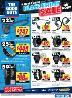 Preview of The Good Guys Black Friday - valid from 19.11.2025 | Page: 15 | Products: Rice, Watch