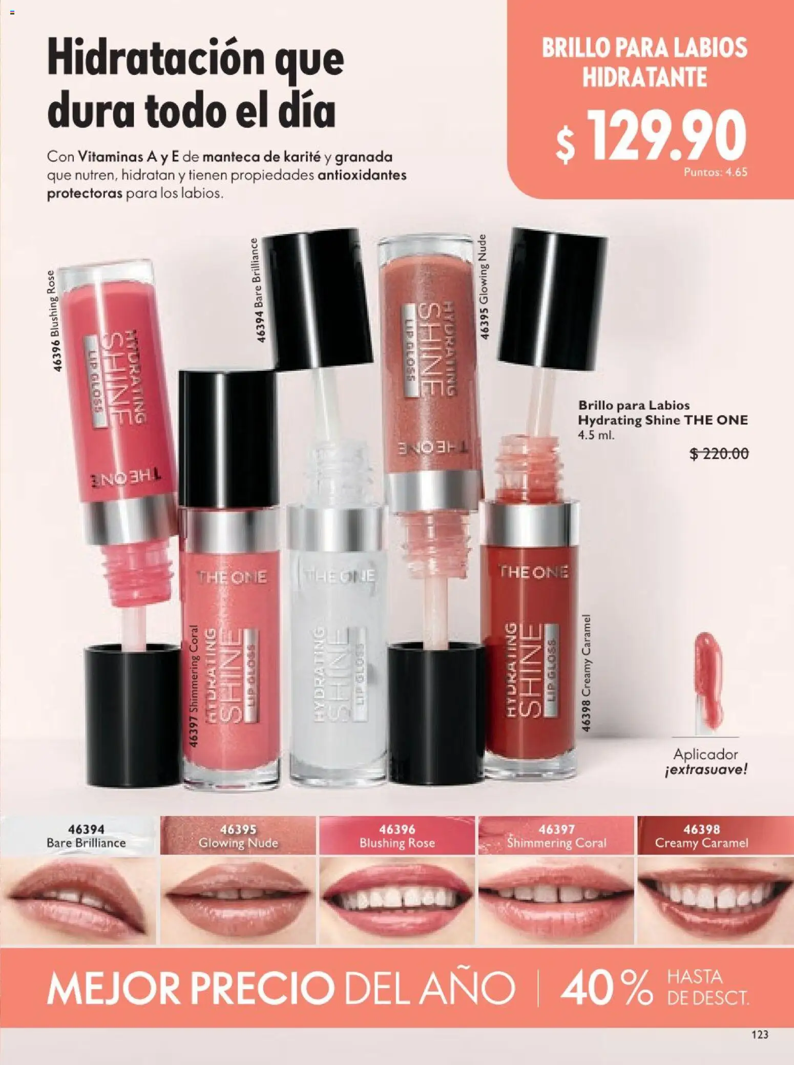 Nuevas ofertas de Oriflame válidas en toda la República Mexicana desde el 18.04.2026. ¡Encuentra las mejores ofertas en Oriflame campaña 6 2026! | Página: 123 | Productos: Brillo, Vitaminas