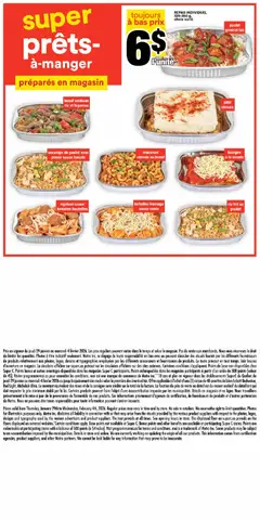 Preview of Super C weekly flyer / circulaire from shop Super C valid from 29.01.2026 | Page: 14