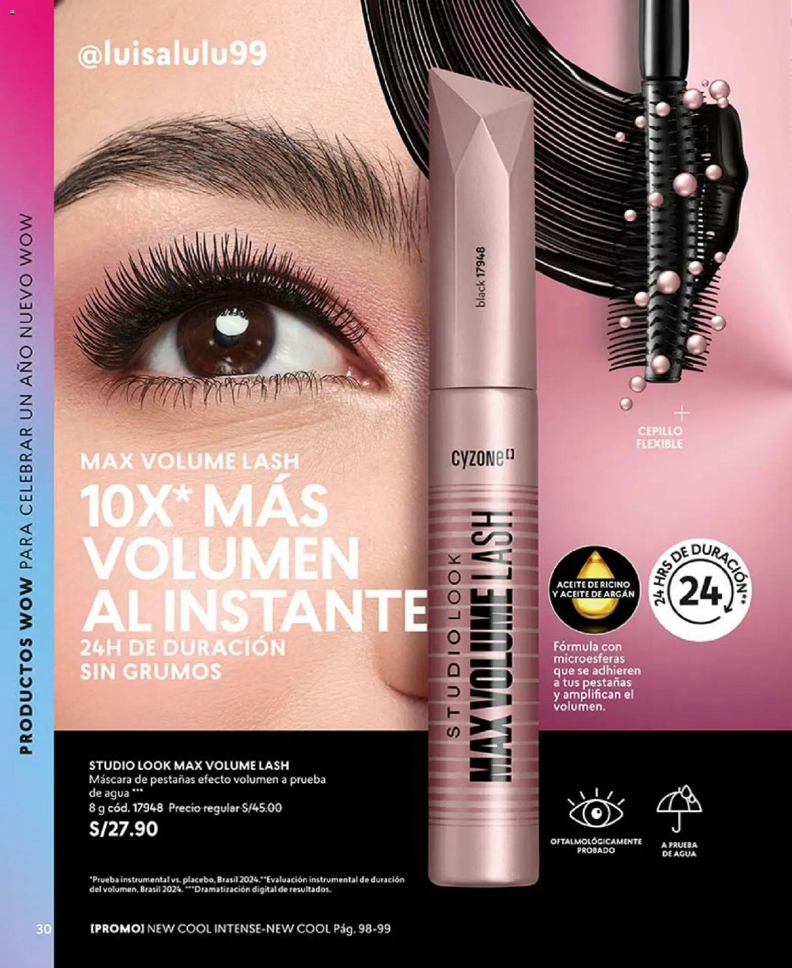 Catálogo CyZone válido desde 18.12.2025 | Página: 30 | Productos: Máscara, Aceite