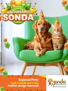 Sonda - Ofertas Especial Pets - Pré-Visualização do folheto da loja Sonda, válido de 15.11.2025