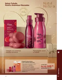Natura - Ciclo 19/2025 - Pré-Visualização do folheto da loja Natura, válido de 26.11.2025 | Página: 23 | Produtos: Desodorante, Creme, Amêndoas, Body
