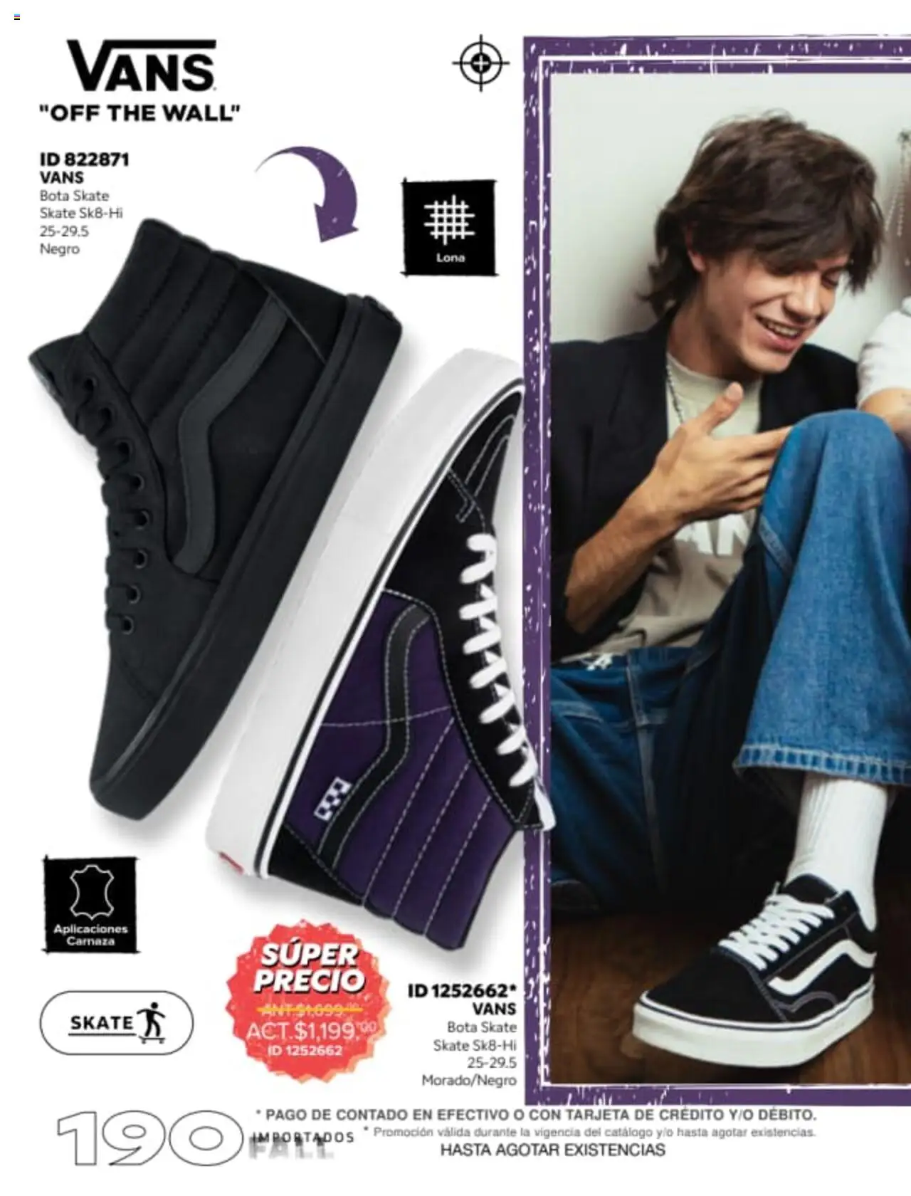 Nuevas ofertas de Price Shoes válidas en toda la República Mexicana desde el 18.08.2025. ¡Encuentra las mejores ofertas en Price Shoes - Catálogo Fall Importados! | Página: 190 | Productos: Lona