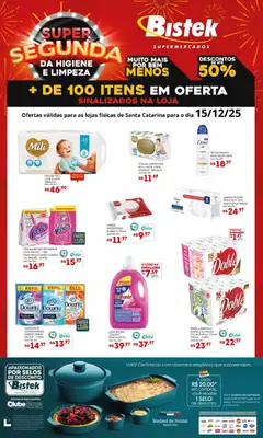 Bistek Supermercados - Ofertas Super Segunda - Pré-Visualização do folheto da loja Bistek Supermercados, válido de 15.12.2025