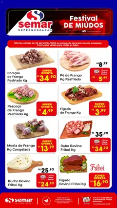 Semar Supermercado ofertas Festival de Miúdos - Pré-Visualização do folheto da loja Semar Supermercado, válido de 20.04.2026