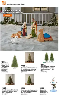 Preview of Home Depot weekly ads valid from 02.10.2025