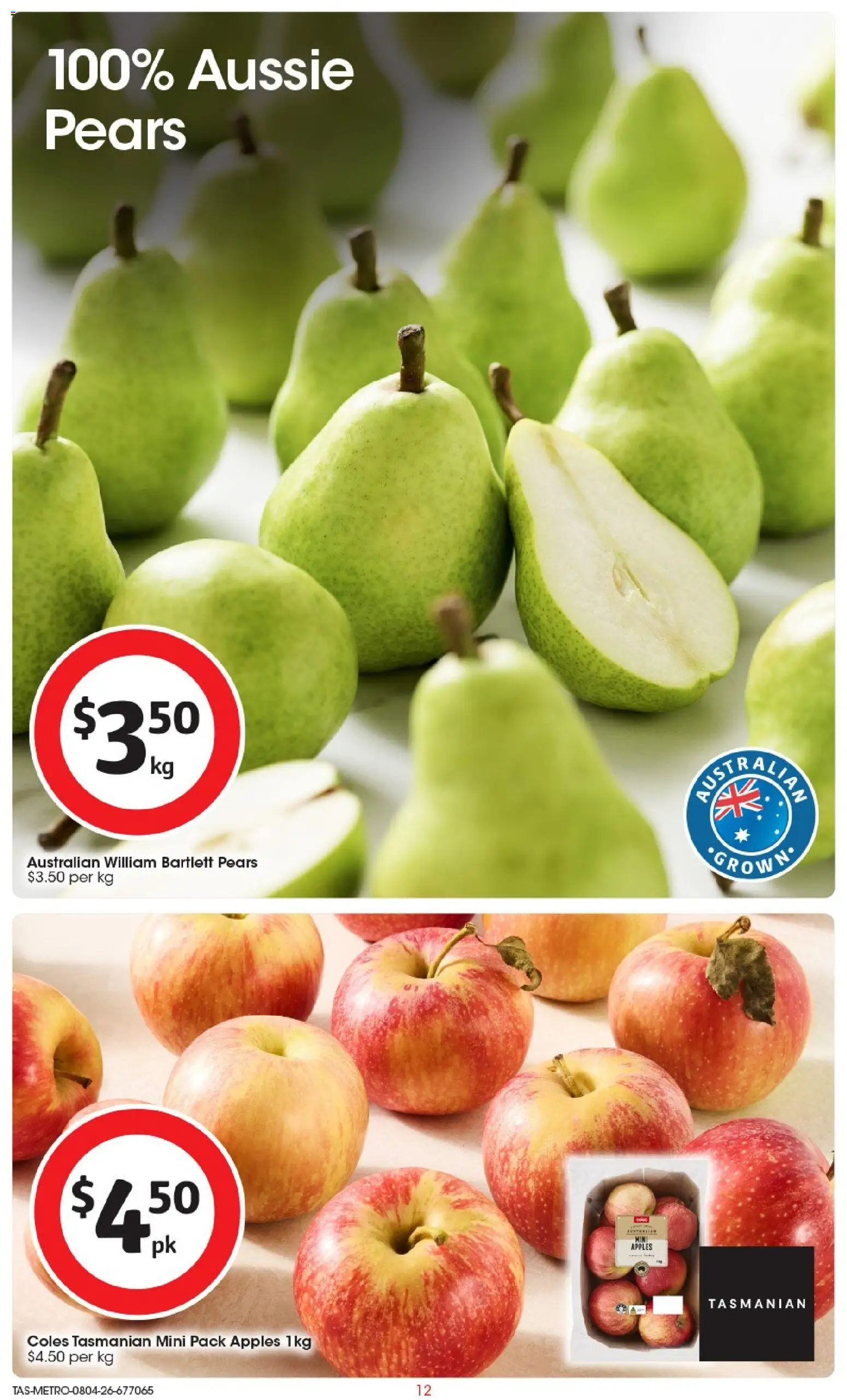 Coles catalogue - valid from 08.04.2026 | Page: 12 | Products: Apples
