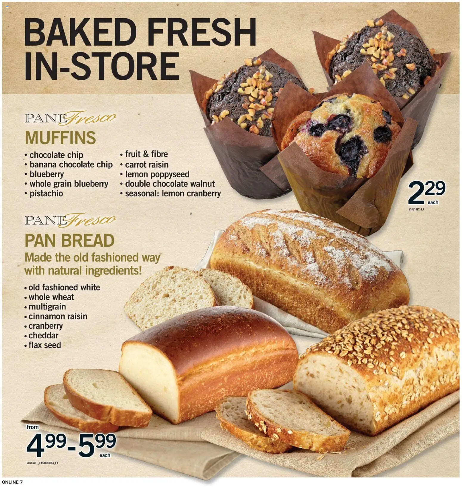 Fortinos flyer valid from 19.02.2026 | Page: 7 | Products: Carrot, Bread, Chocolate
