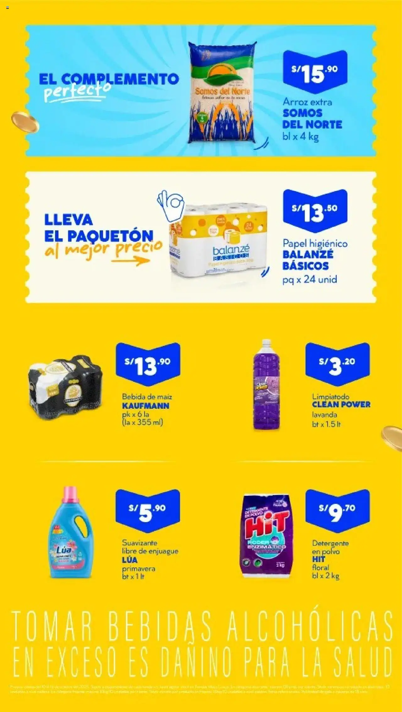 Catálogo Mass válido desde 10.10.2025 | Página: 2 | Productos: Detergente, Arroz, Polvo