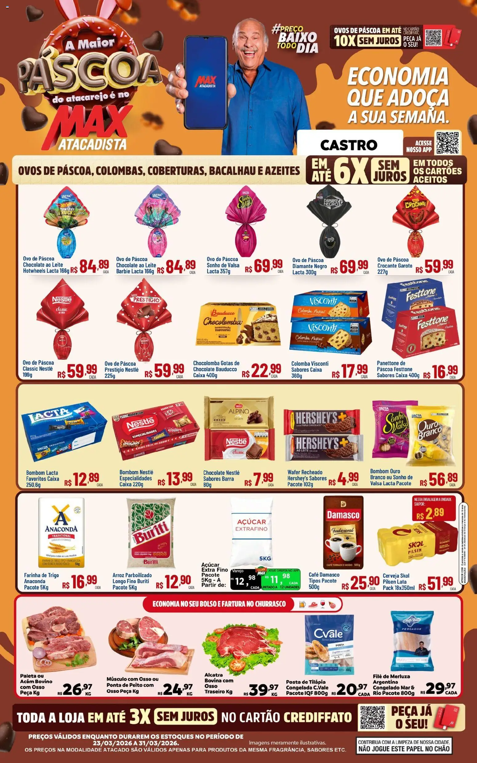 Max Atacadista ofertas Páscoa de 23/03/2026 ? Não perca as melhores promoções! | Brasil