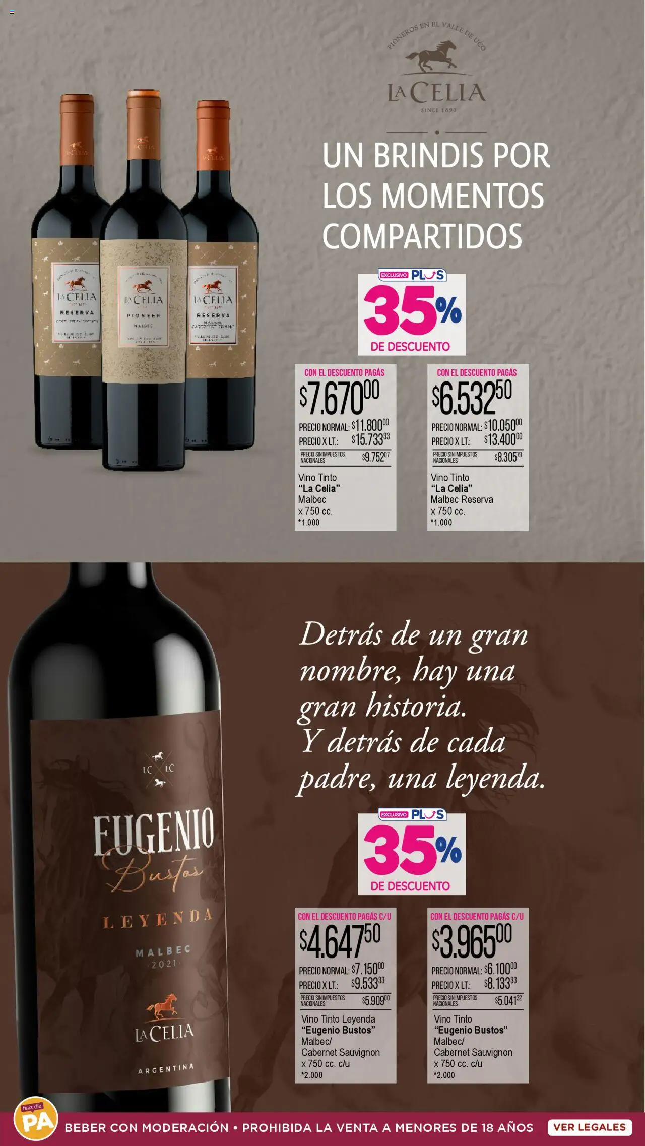 La Anonima Especial bebidas │ válido desde el 05.06.2025 | Página: 5 | Productos: Vino