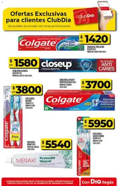 Vista previa Supermercado DIA Ofertas válido desde el 15.10.2025 | Página: 54 | Productos: Loción, Pasta dental, Pasta, Crema
