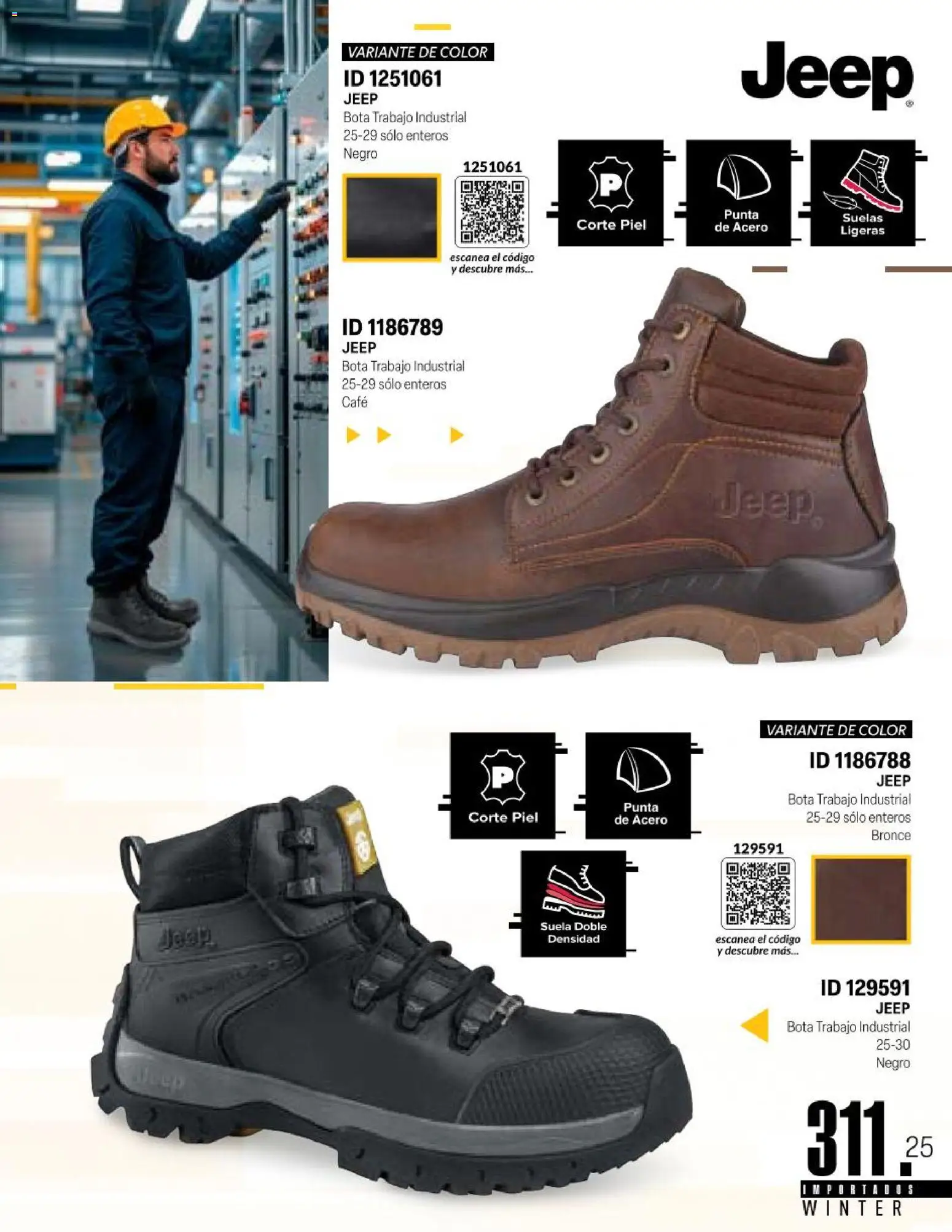 Nuevas ofertas de Price Shoes válidas en toda la República Mexicana desde el 11.11.2025. ¡Encuentra las mejores ofertas en Price Shoes catálogo Importados Winter 2025  ! | Página: 311 | Productos: Café