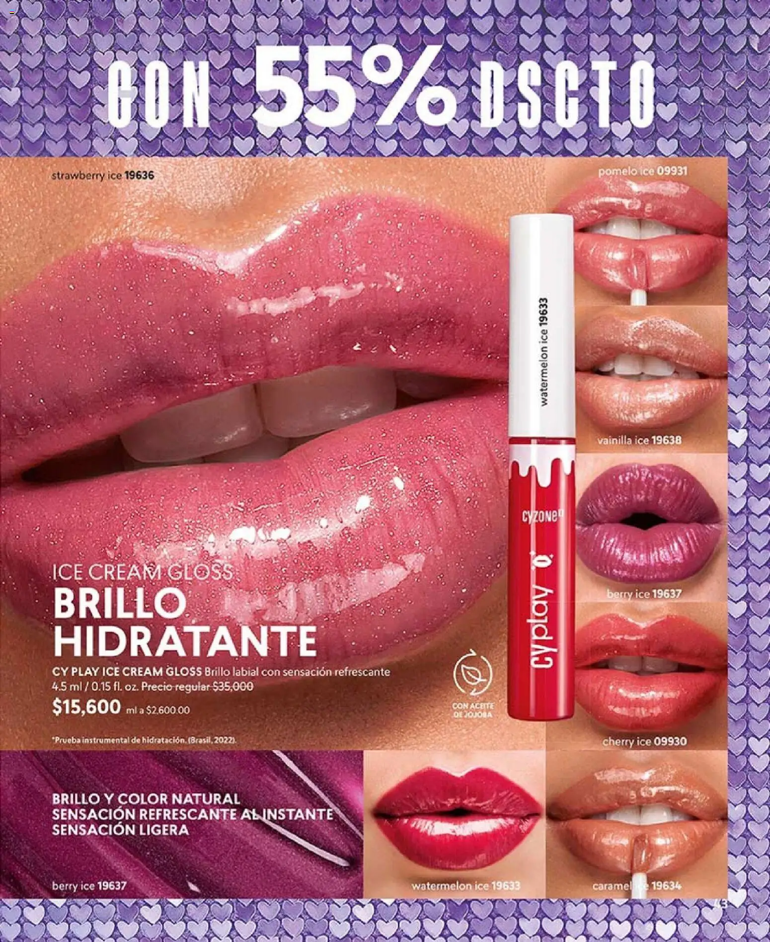 CyZone revista - valida desde el 01.03.2026 | Página: 43 | Productos: Brillo, Aceite