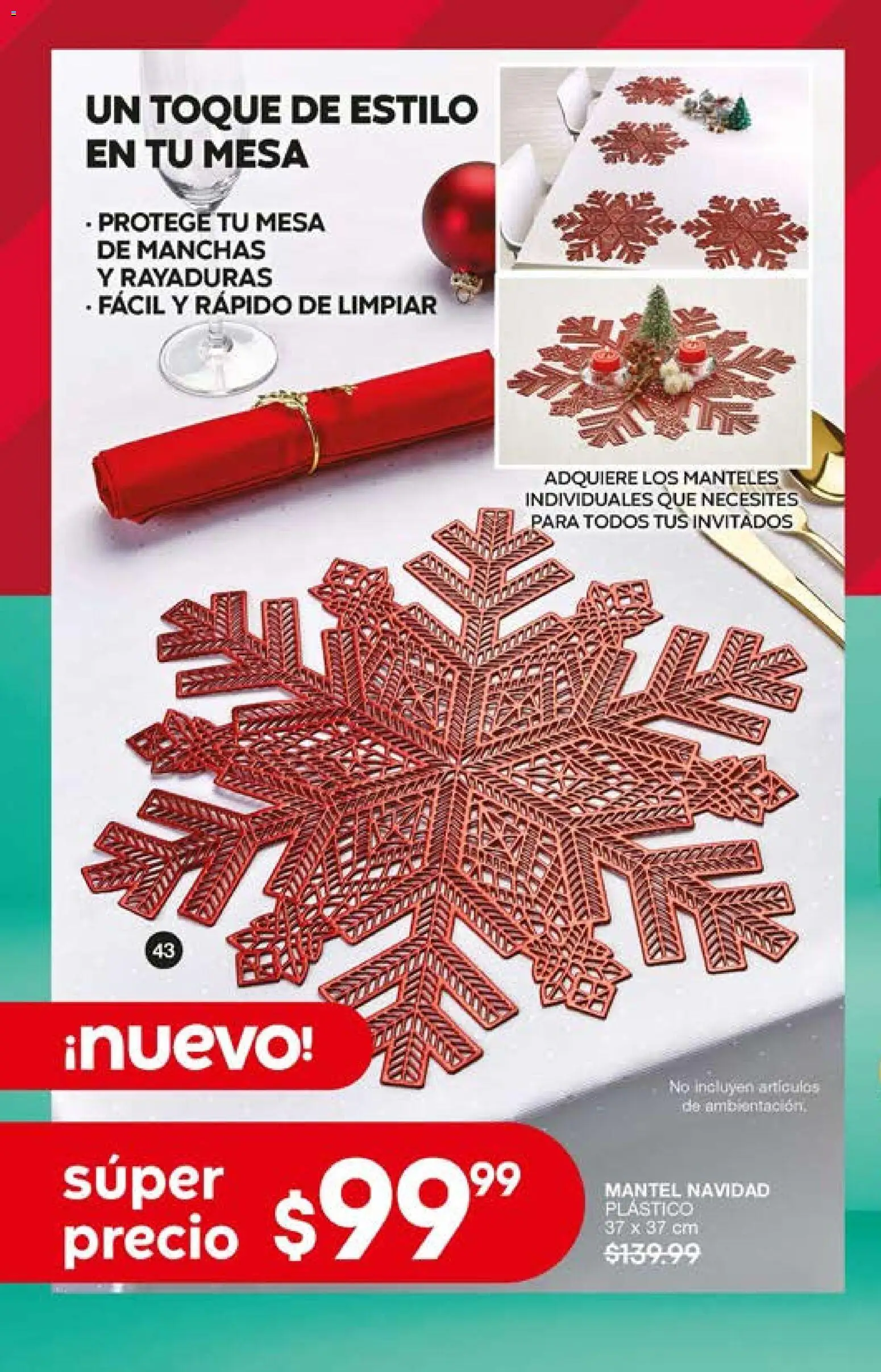 Nuevas ofertas de Fuller válidas en toda la República Mexicana desde el 29.10.2025. ¡Encuentra las mejores ofertas en Fuller campaña 15 2025! | Página: 28 | Productos: Mantel, Mesa