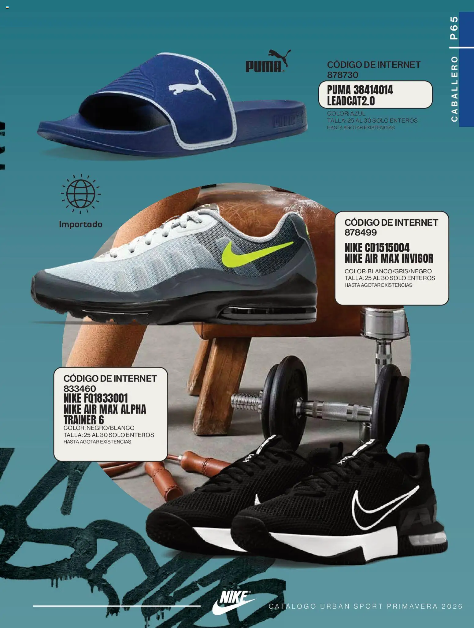 Nuevas ofertas de Impuls válidas en toda la República Mexicana desde el 01.03.2026. ¡Encuentra las mejores ofertas en Impuls catálogo Urban Sport! | Página: 67