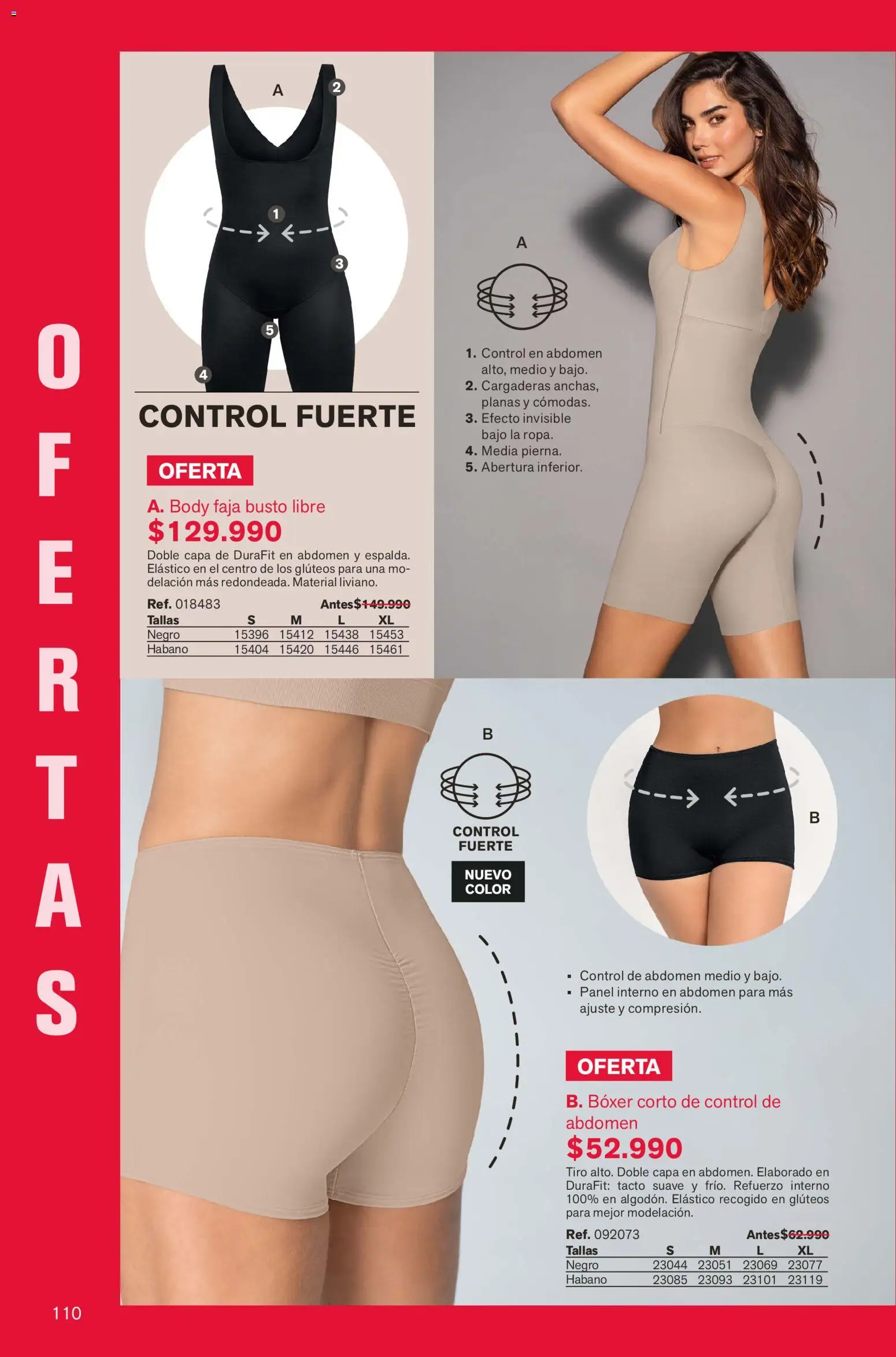 Leonisa revista - valida desde el 01.02.2026 | Página: 110 | Productos: Faja, Body