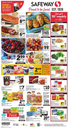 Preview of Safeway weekly ads valid from 21.01.2026