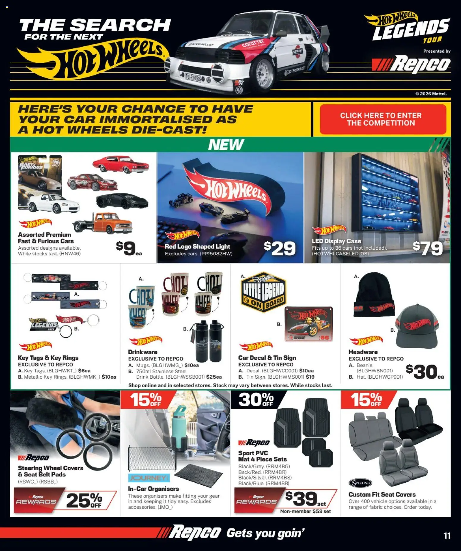 Repco catalogue - valid from 15.04.2026 | Page: 11 | Products: Light, Belt, Case