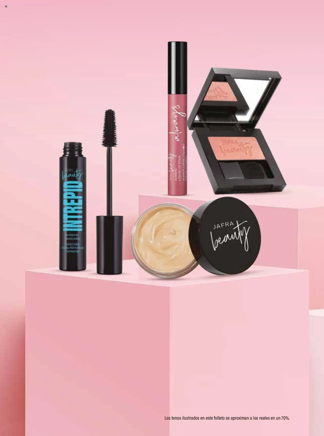 Nuevas ofertas de JAFRA válidas en toda la República Mexicana desde el 01.05.2025. ¡Encuentra las mejores ofertas en JAFRA Catálogo Organizador de Ventas! | Página: 76 | Productos: Brillo, Maquillaje