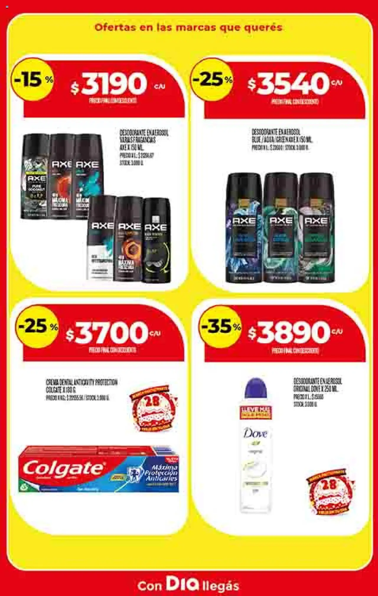 Dia - Ofertas │ válido desde el 24.09.2025 | Página: 35 | Productos: Desodorante