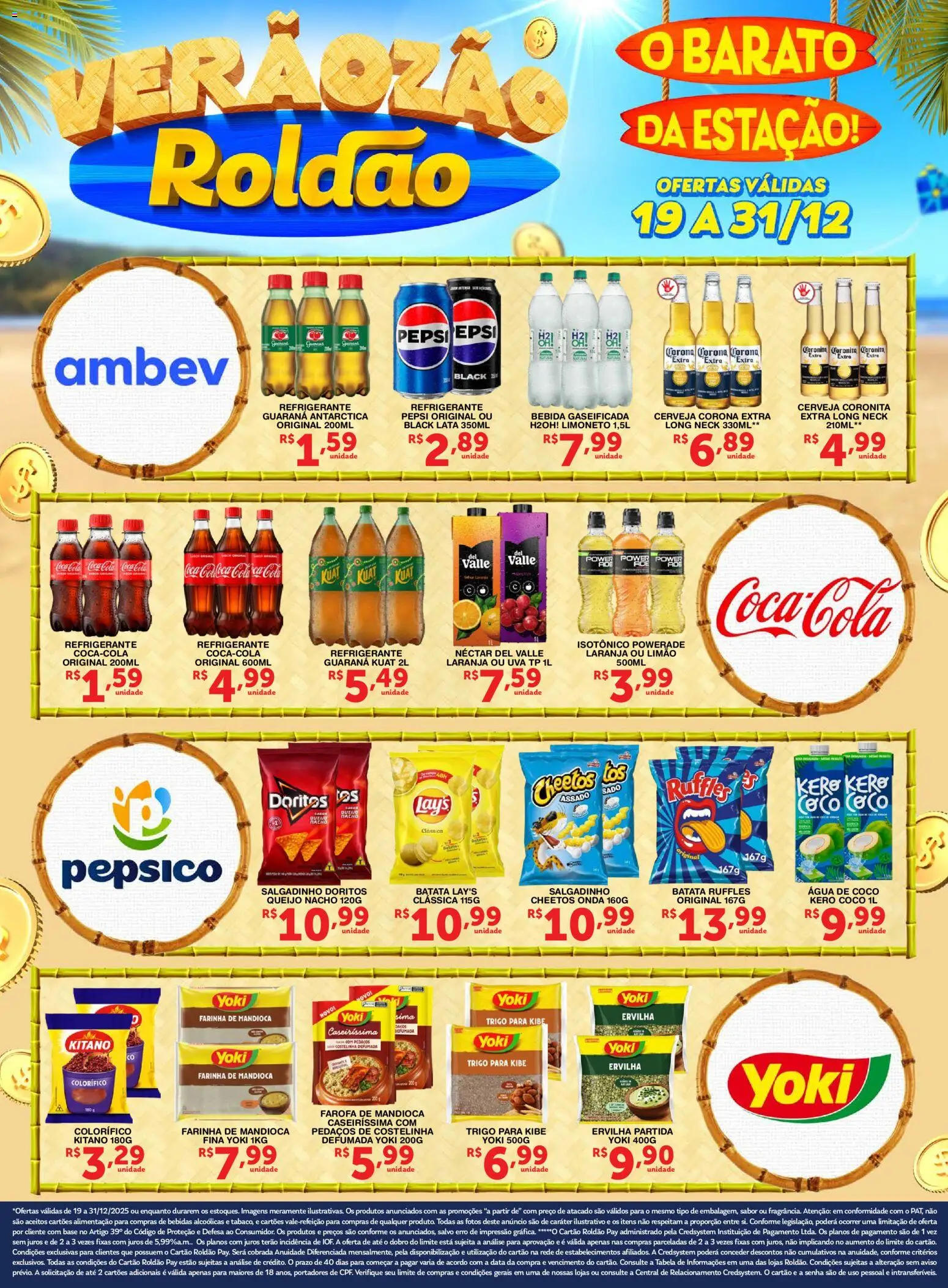 Roldão Folheto - válido de 19.12.2025 | Página: 1 | Produtos: Coco, Cola, Base, Bebida