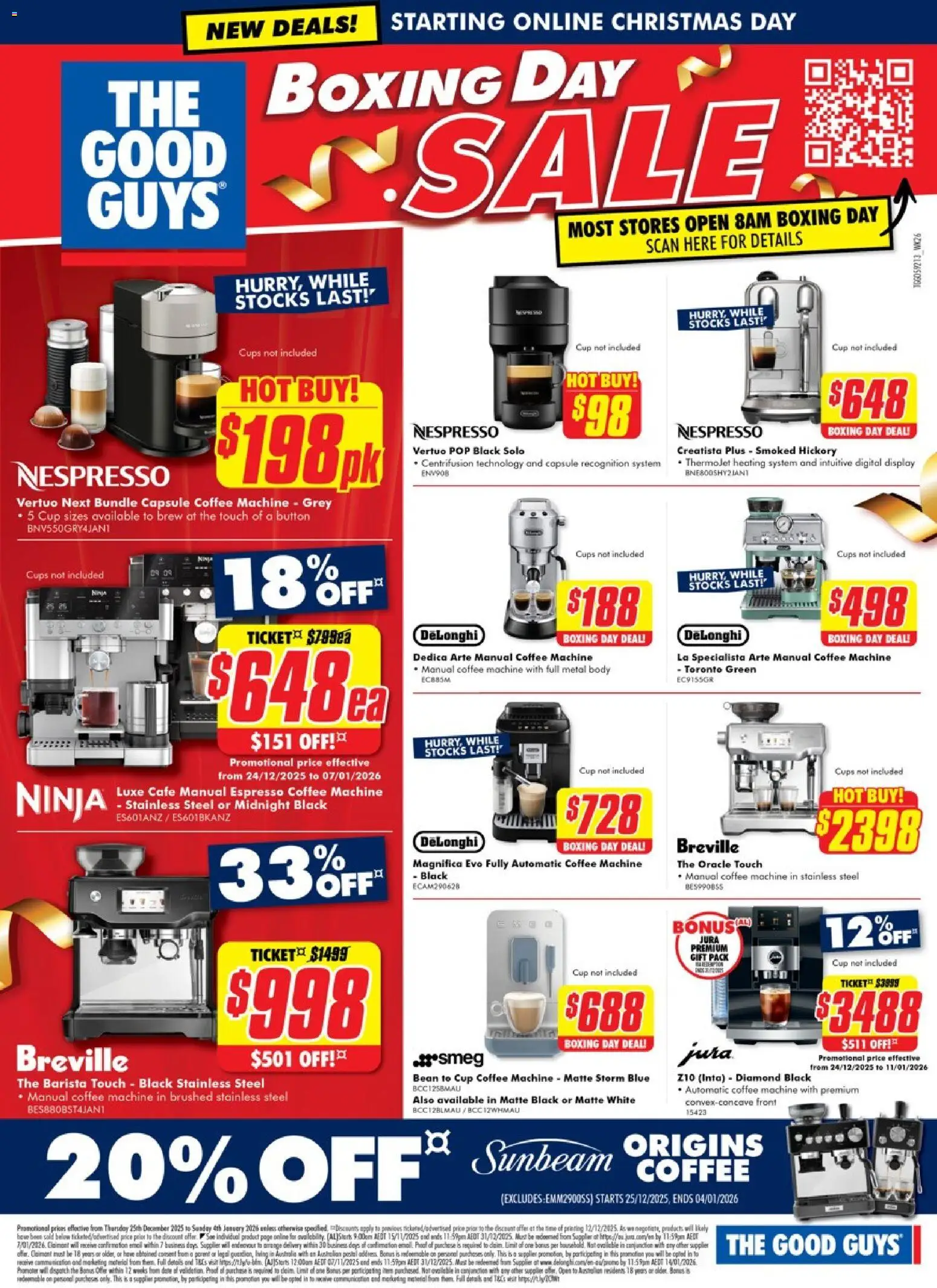 The Good Guys catalogue - valid from 24.12.2025 | Page: 21 | Products: Cups, Diamond, Coffee, Digital