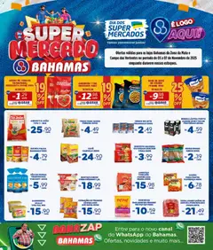 Bahamas Supermercados - Ofertas Especial Dia do Supermercado - Pré-Visualização do folheto da loja Bahamas Supermercados, válido de 03.11.2025 | Página: 1