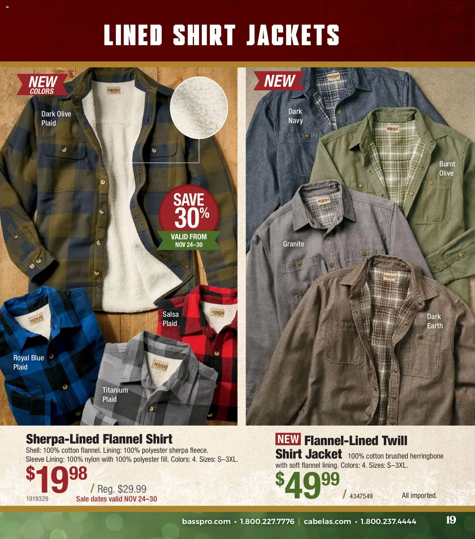 Cabela's Christmas Gift Guide 25 - valid from 01.11.2025 | Page: 19 | Products: Shirt, Jacket