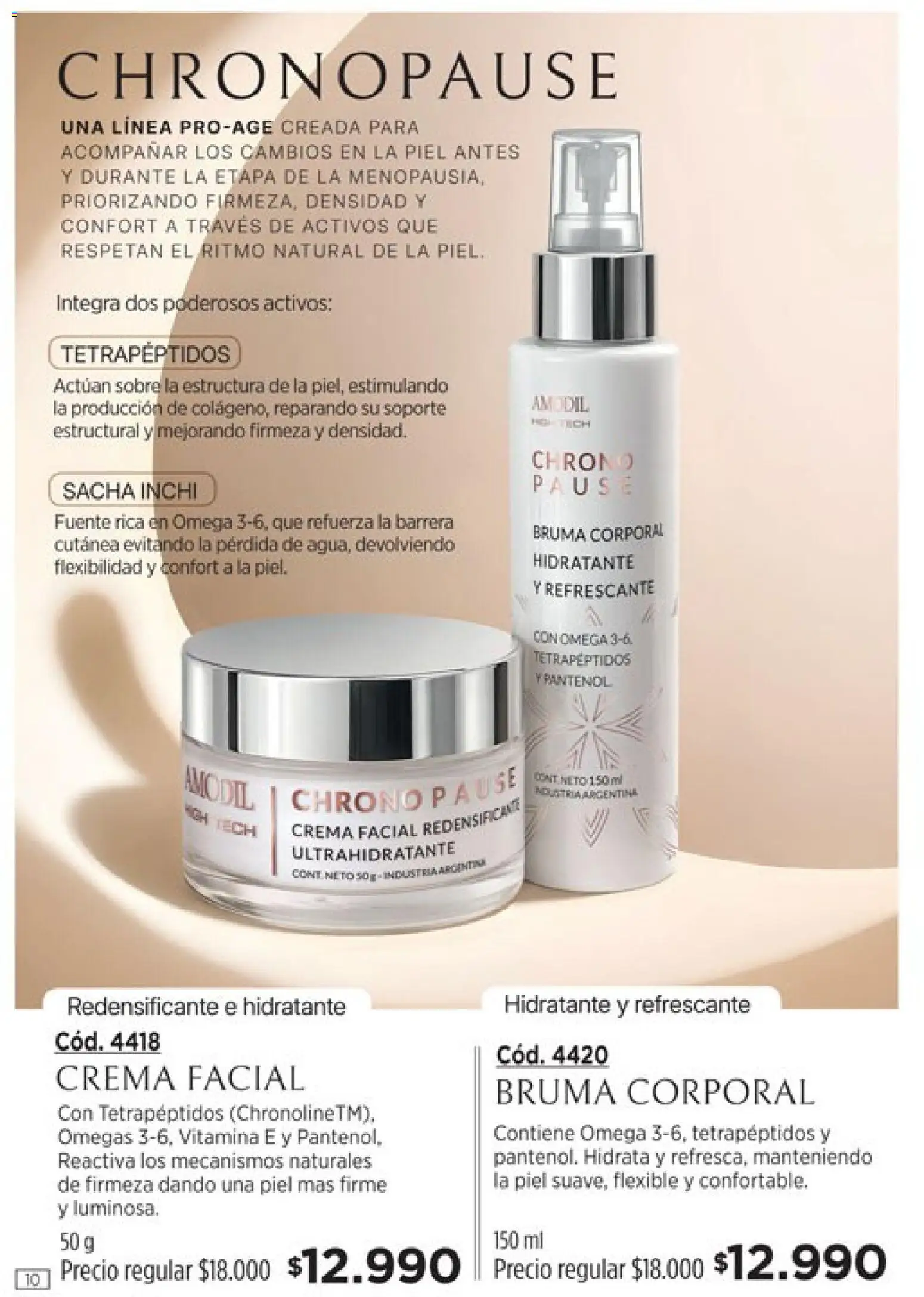 Catálogo Amodil Campaña 5 │ válido desde el 01.03.2026 | Página: 10 | Productos: Flexible, Fuente, Bruma, Crema