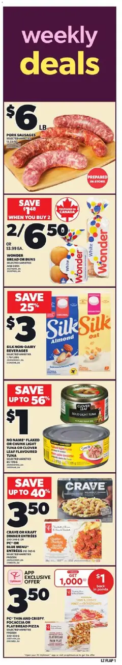 Preview of Loblaws weekly flyer / circulaire from shop Loblaws valid from 16.10.2025
