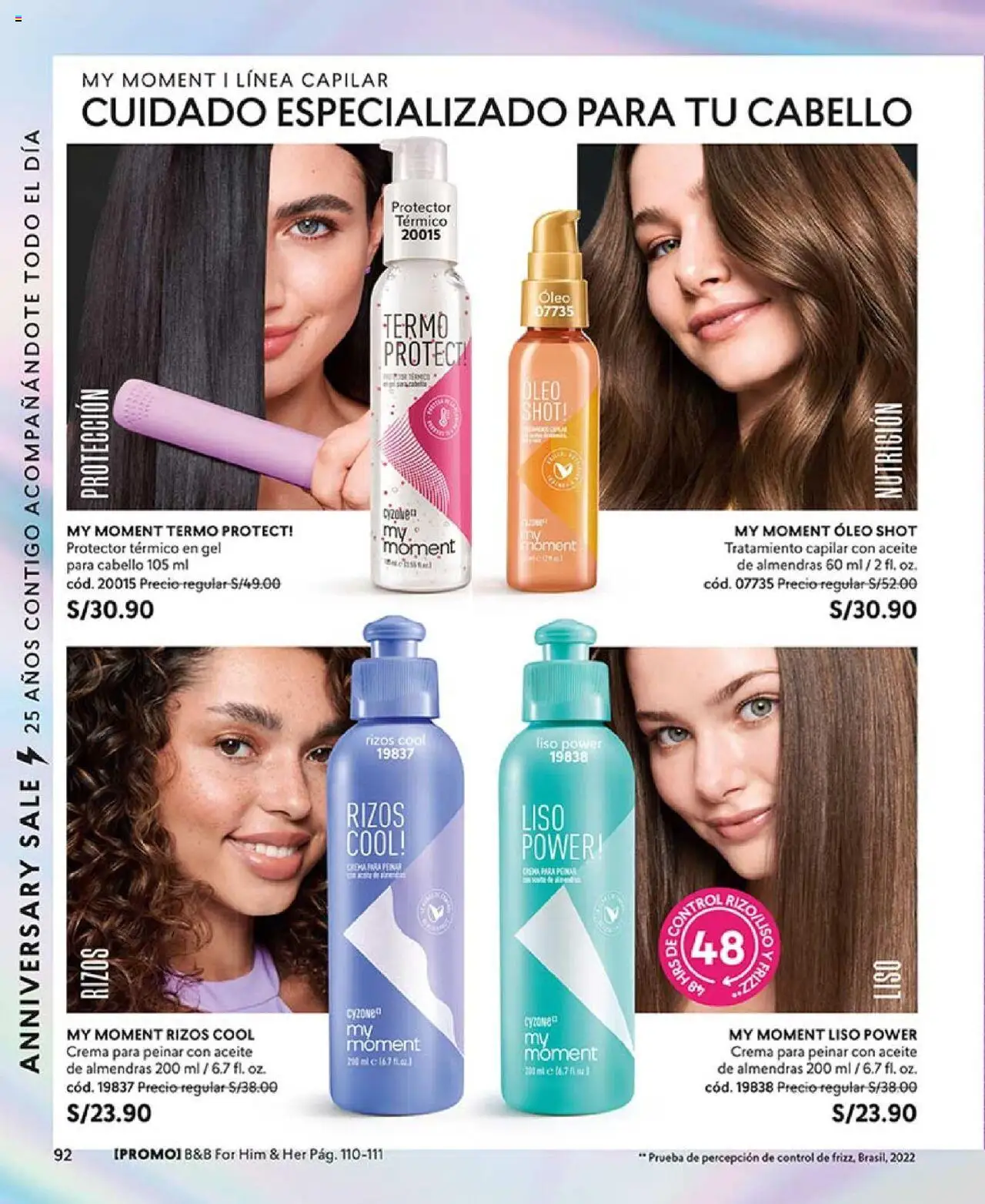 Catálogo CyZone válido desde 27.05.2025 | Página: 92 | Productos: Aceite para cabello, Aceite, Crema, Almendras