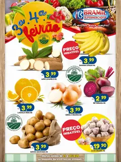Bramil Supermercados - Ofertas Feirão - Pré-Visualização do folheto da loja Bramil Supermercados, válido de 21.10.2025