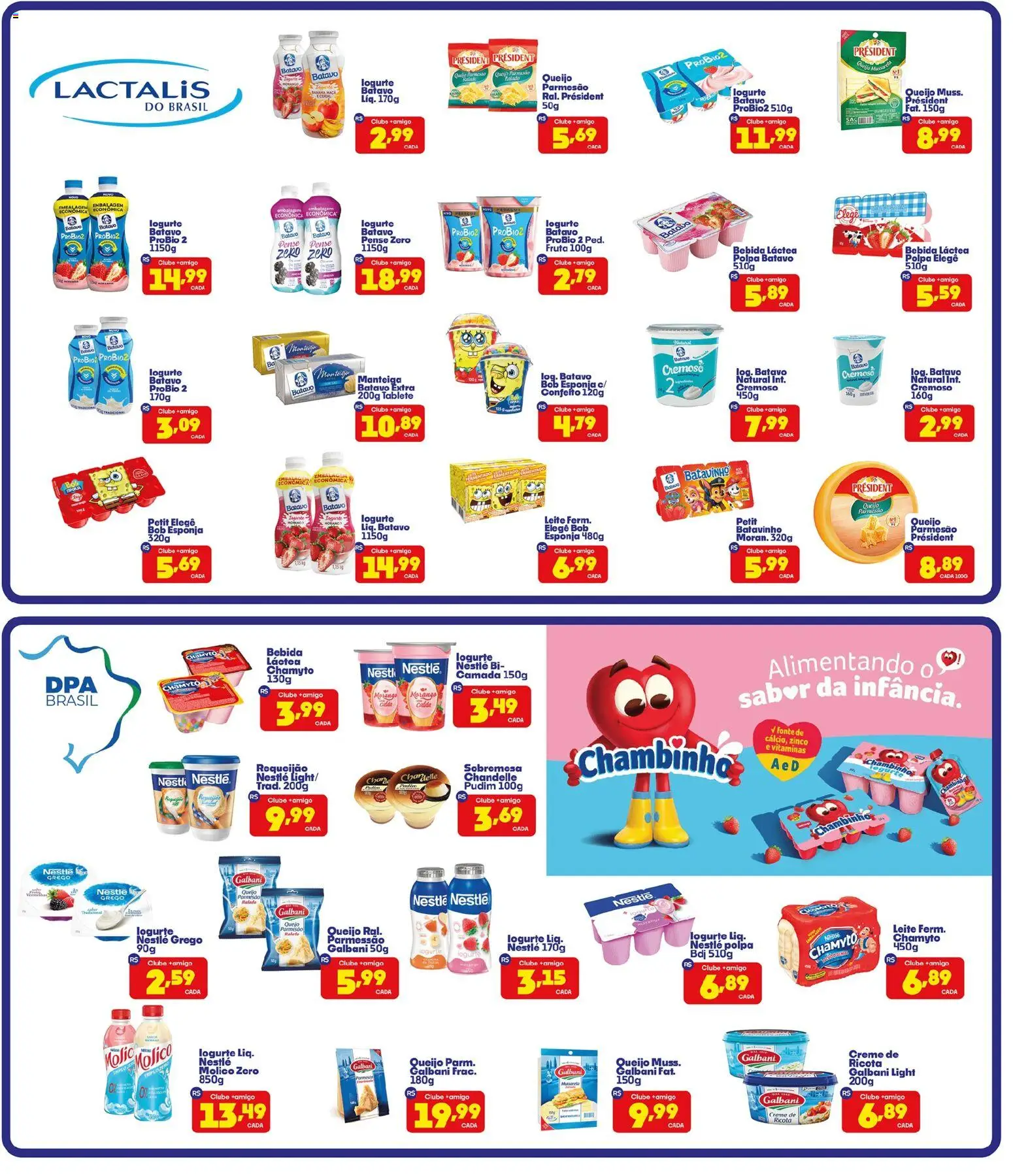 Boa Supermercados Folheto - válido de 14.11.2025 | Página: 6 | Produtos: Ricota, Creme, Bebida, Mussarela