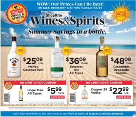 ShopRite Wine & Spirits - valid from 23.07.2025 | Page: 1