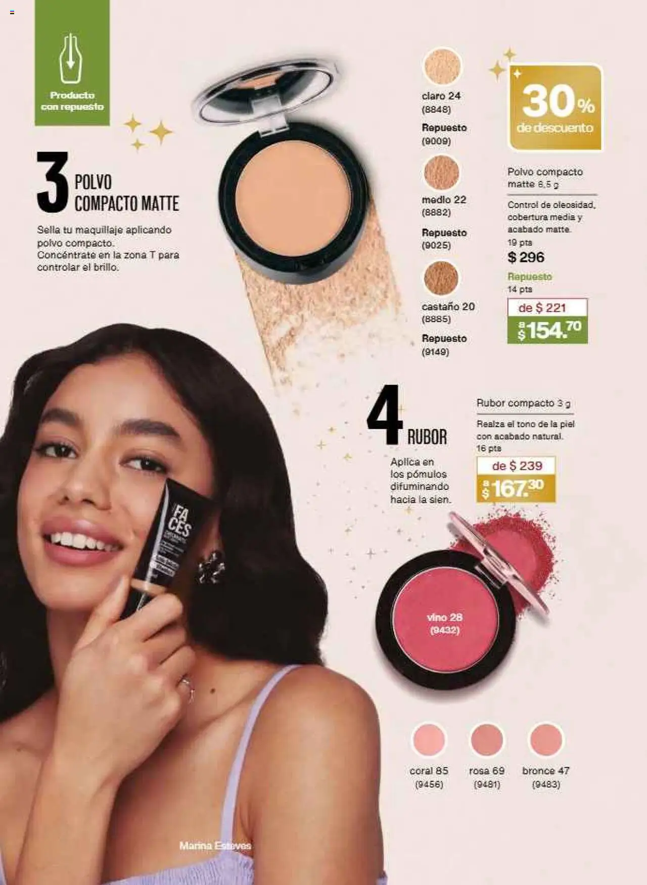 Nuevas ofertas de Natura válidas en toda la República Mexicana desde el 22.11.2025. ¡Encuentra las mejores ofertas en Natura campaña 17 2025! | Página: 99 | Productos: Polvo compacto, Vino, Maquillaje, Rubor