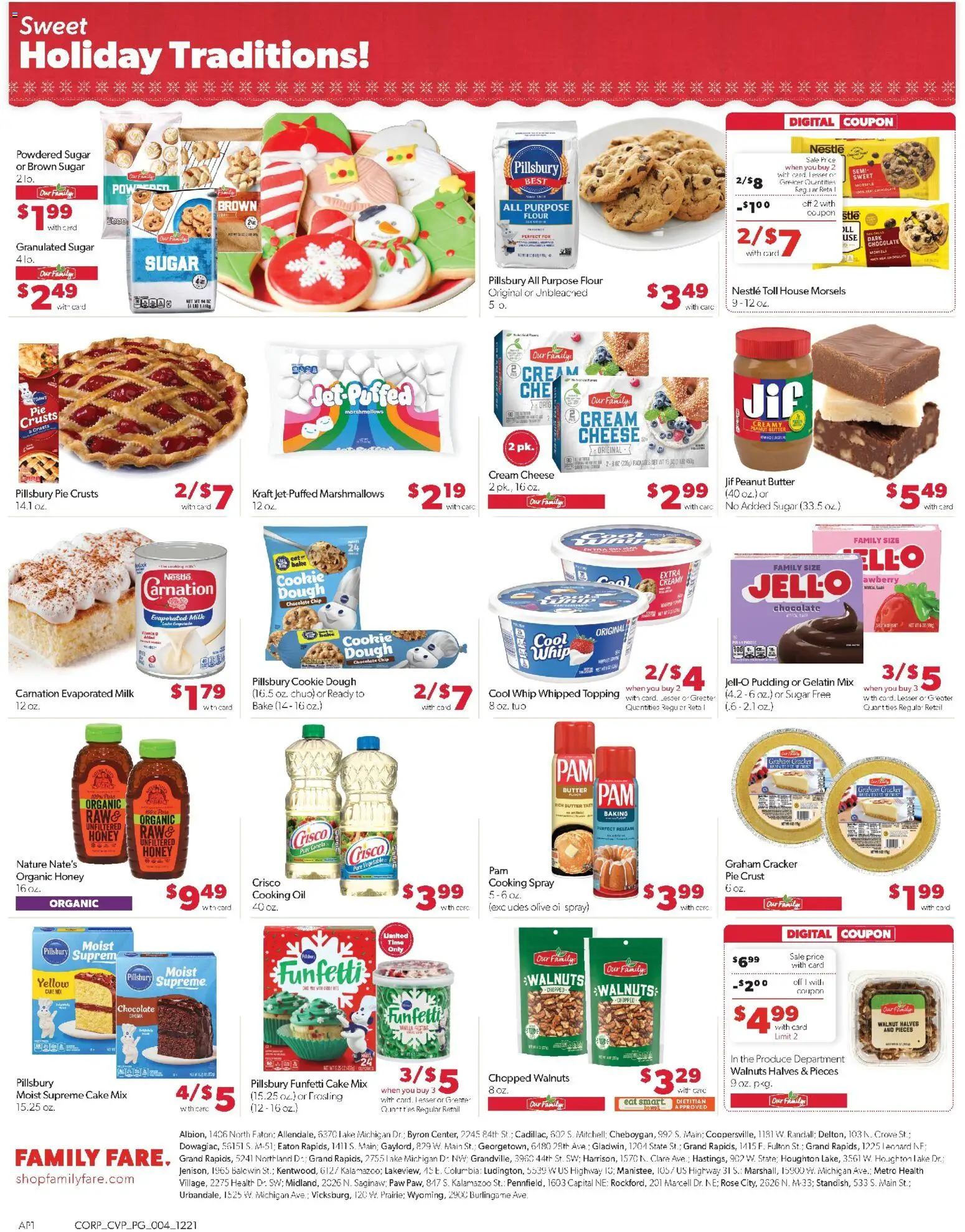 Family Fare Weekly Ad - valid from 21.12.2025 | Page: 9 | Products: Milk, Chocolate, Cream, Chocolate Chip