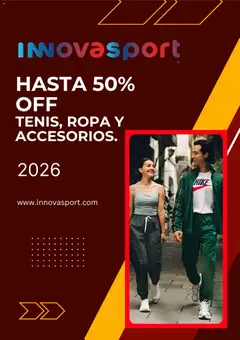 Vista previa de Innovasport catálogo, nuevo folleto de la tienda, válido en México a partir del 13.01.2026