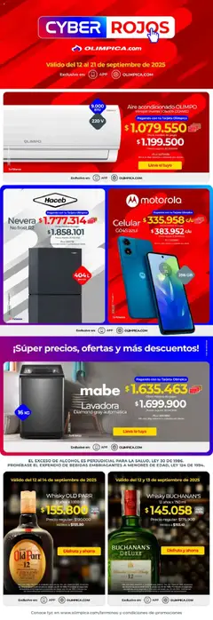 Olímpica - Cyber Rojos -  Vista previa de la revista de la tienda Olímpica valido desde el 12.09.2025