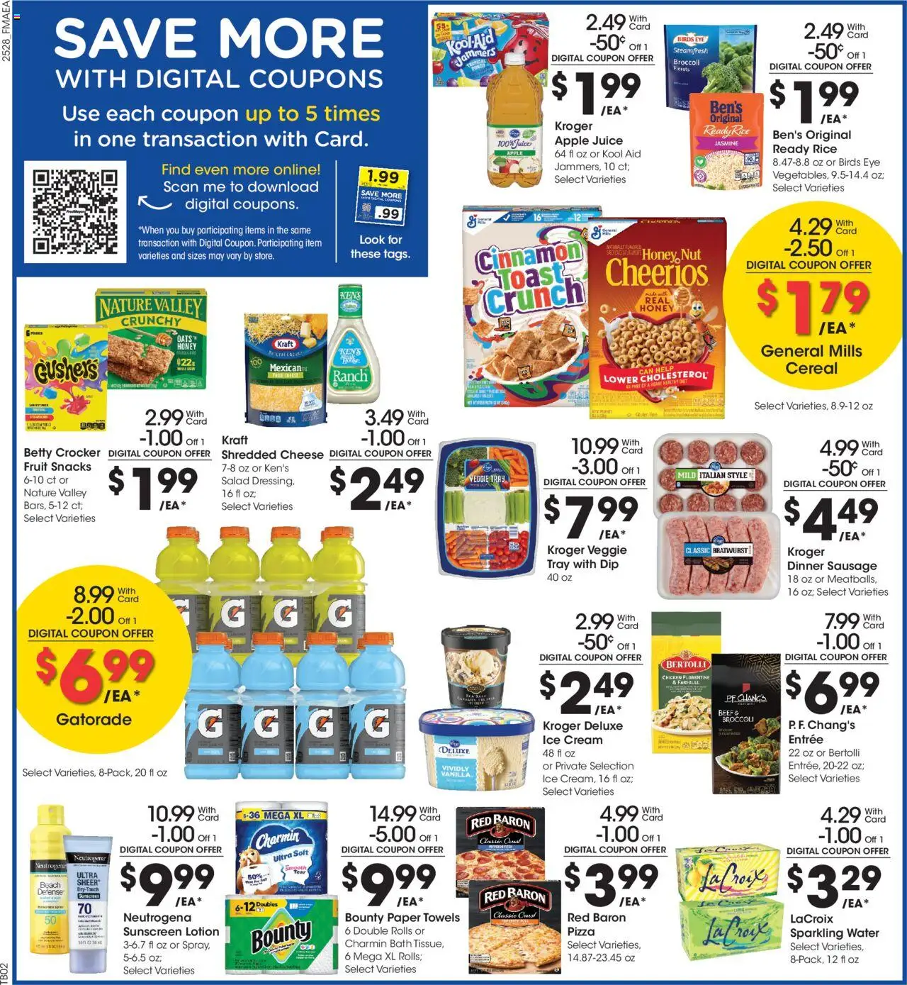 Fred Meyer Weekly Ad - valid from 13.08.2025 | Page: 4 | Products: Broccoli, Bath, Ice cream, Sausage