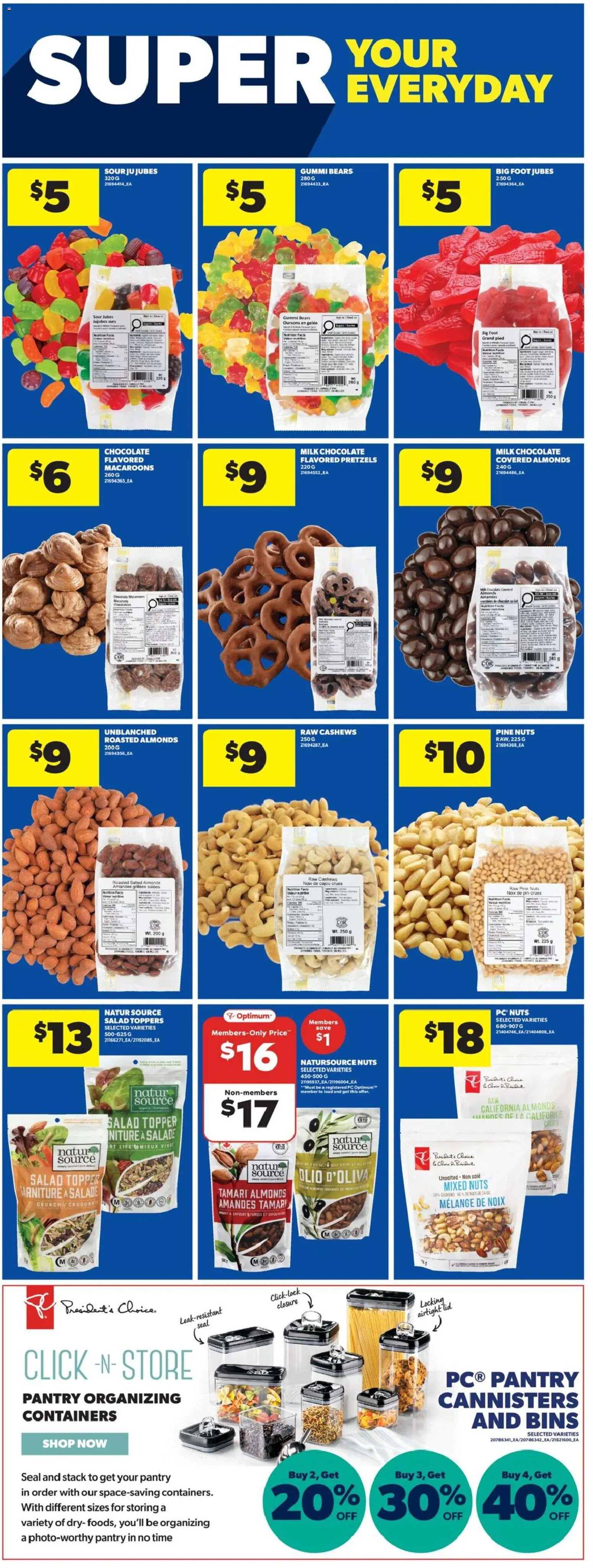 Real Canadian Superstore flyer valid from 23.04.2026 | Page: 21 | Products: Salad, PC, Milk, Chocolate