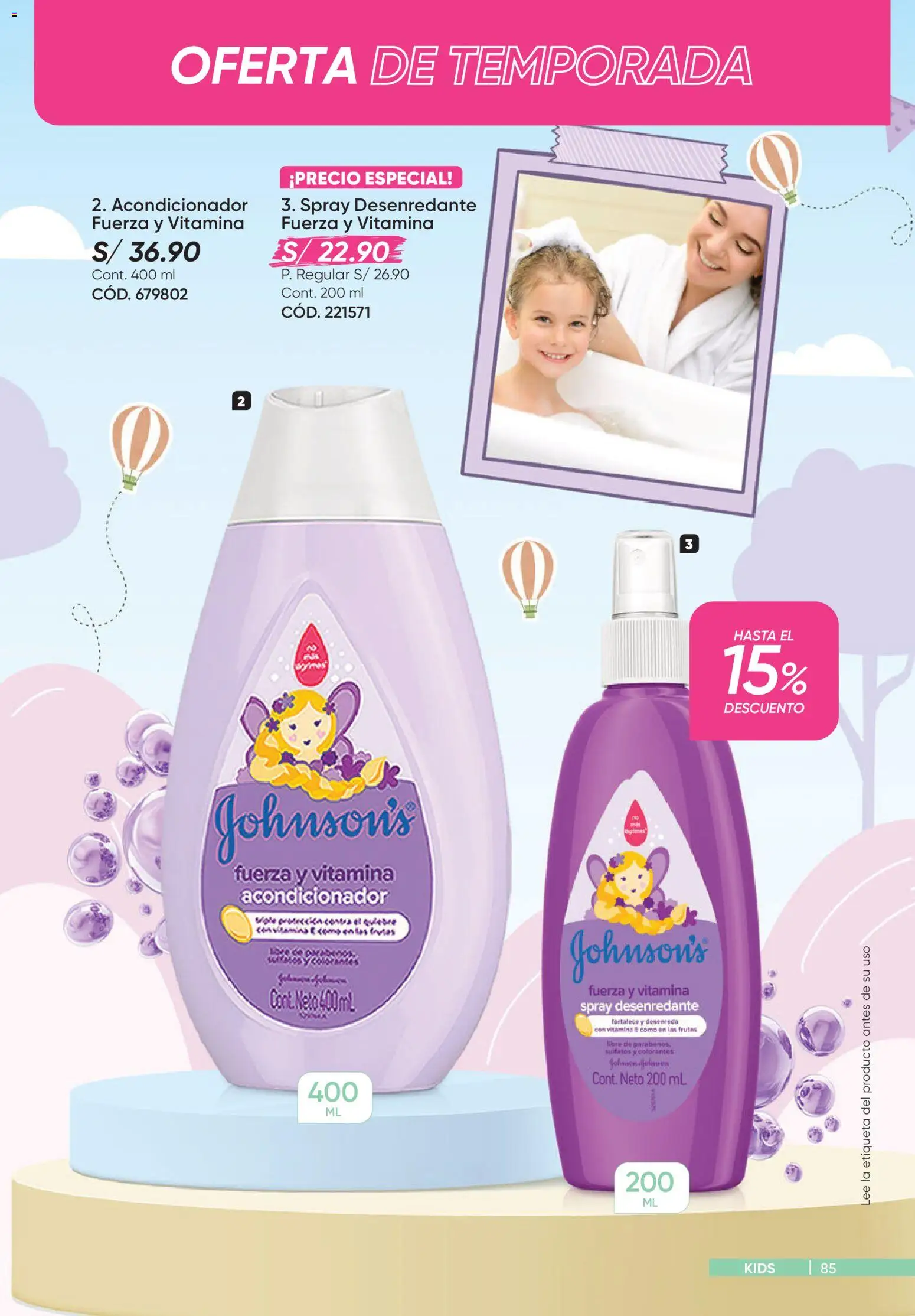 Catálogo Azzorti válido desde 24.11.2025 | Página: 85 | Productos: Acondicionador