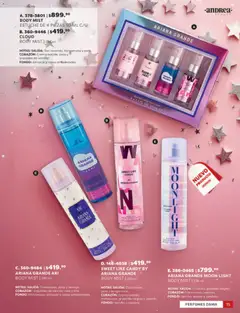 Vista previa de Andrea catálogo Beauty, nuevo folleto de la tienda, válido en México a partir del 31.10.2025 | Página: 15 | Productos: Pera, Crema, Estuche, Body