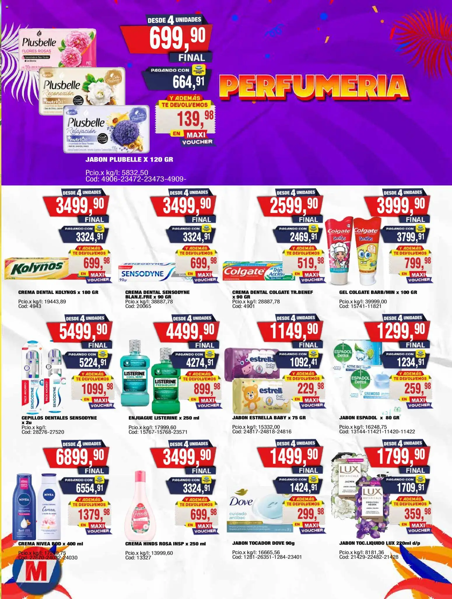 Maxiconsumo ofertas │ válido desde el 02.03.2026 | Página: 27 | Productos: Jabón, Té, Crema
