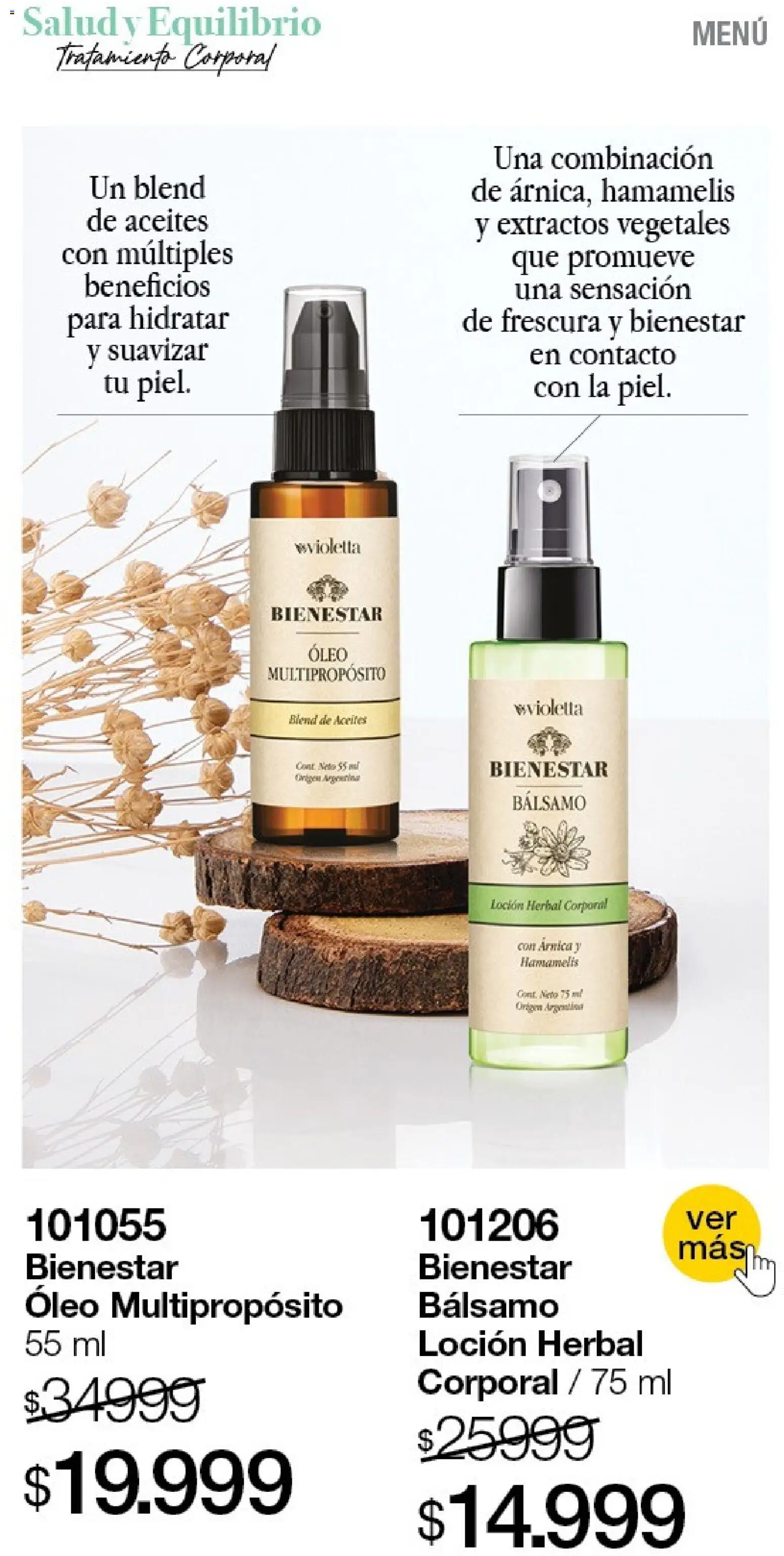 Violetta - Violetta Cosméticos │ válido desde el 23.04.2026 | Página: 8 | Productos: Loción, Bálsamo