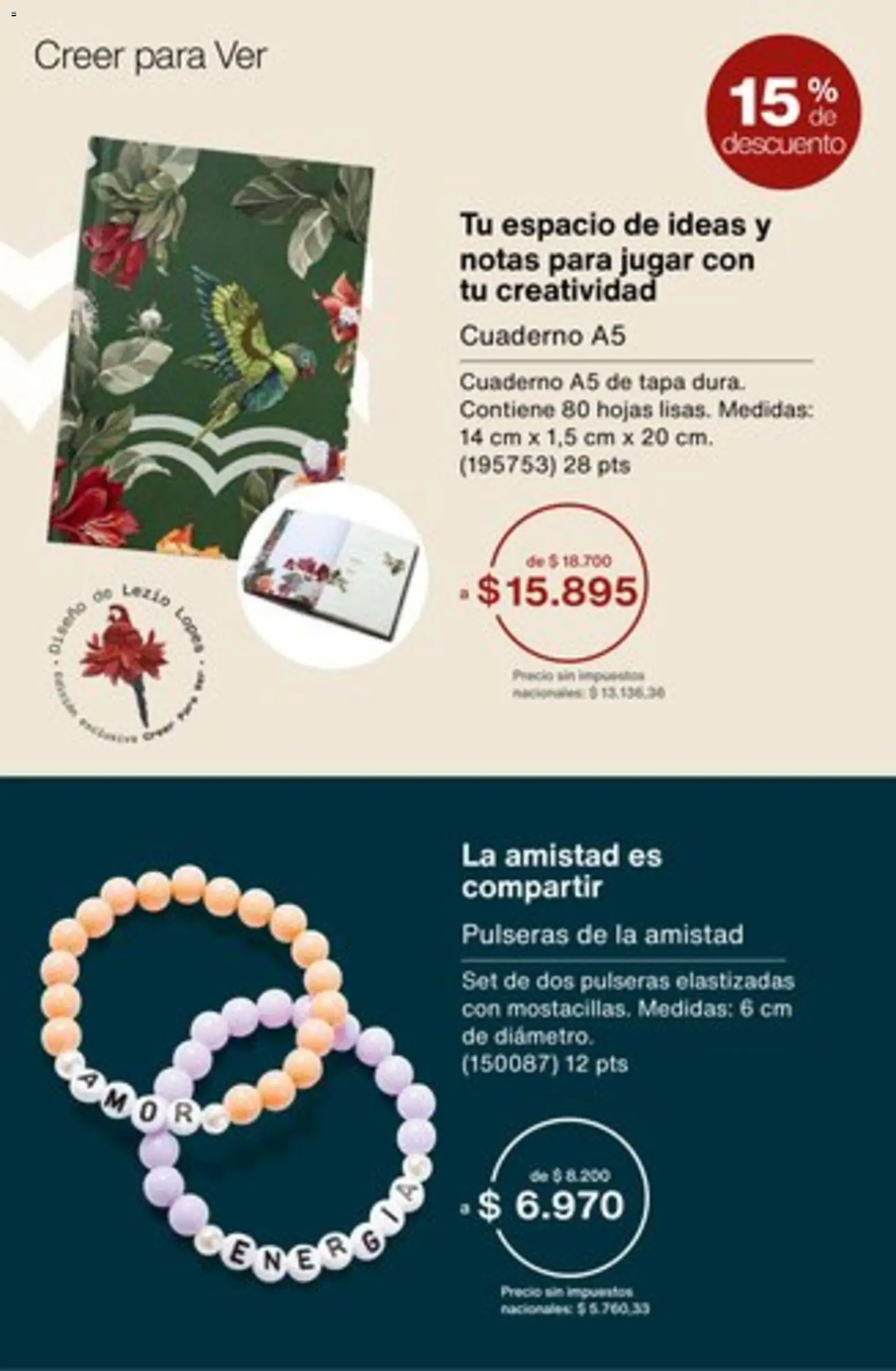 Catálogo Natura Ciclo 1/2026 │ válido desde el 04.12.2025 | Página: 263 | Productos: Cuaderno